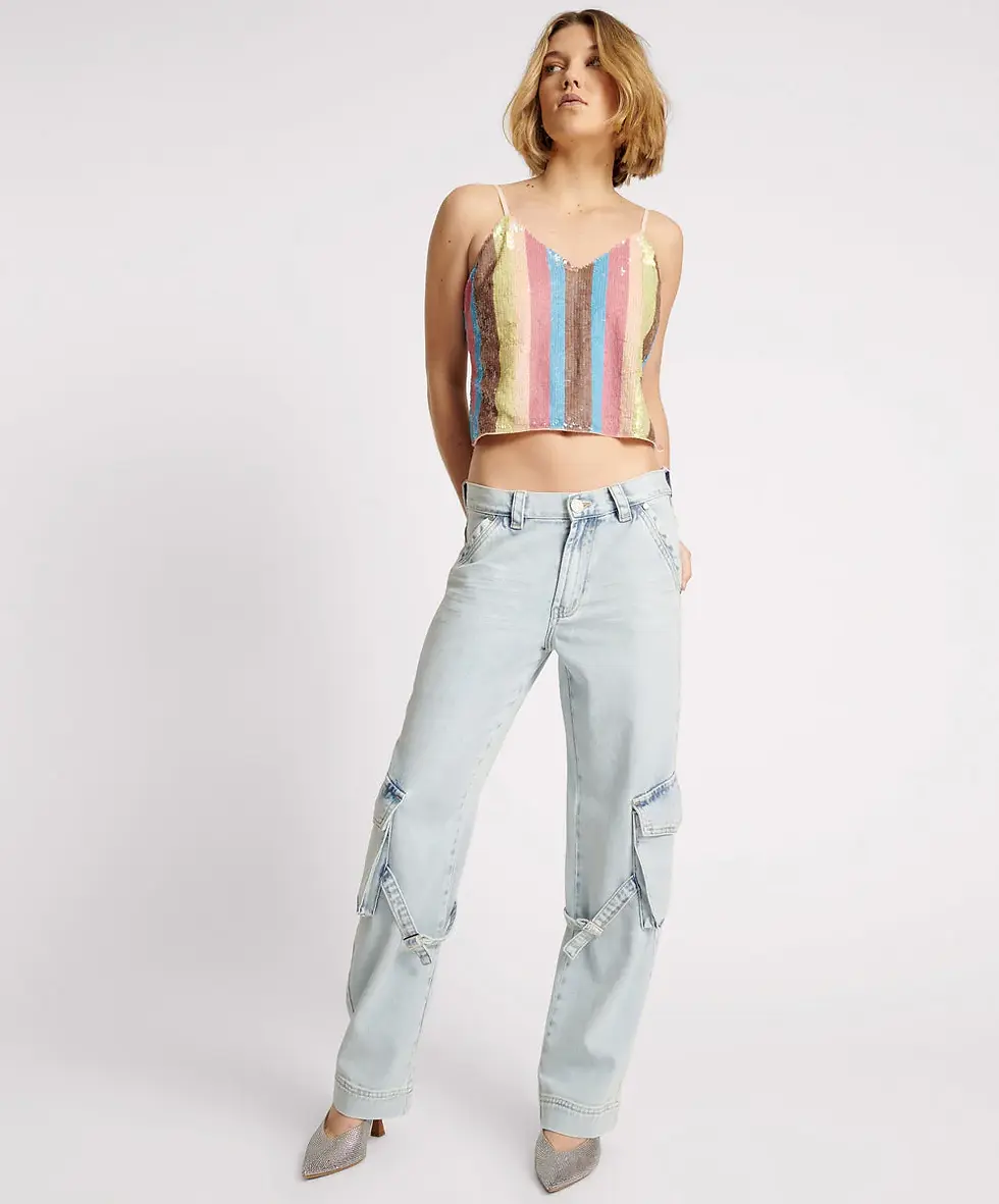 ONE TEASPOON FLORENCE LUNA UTILITY JEANS