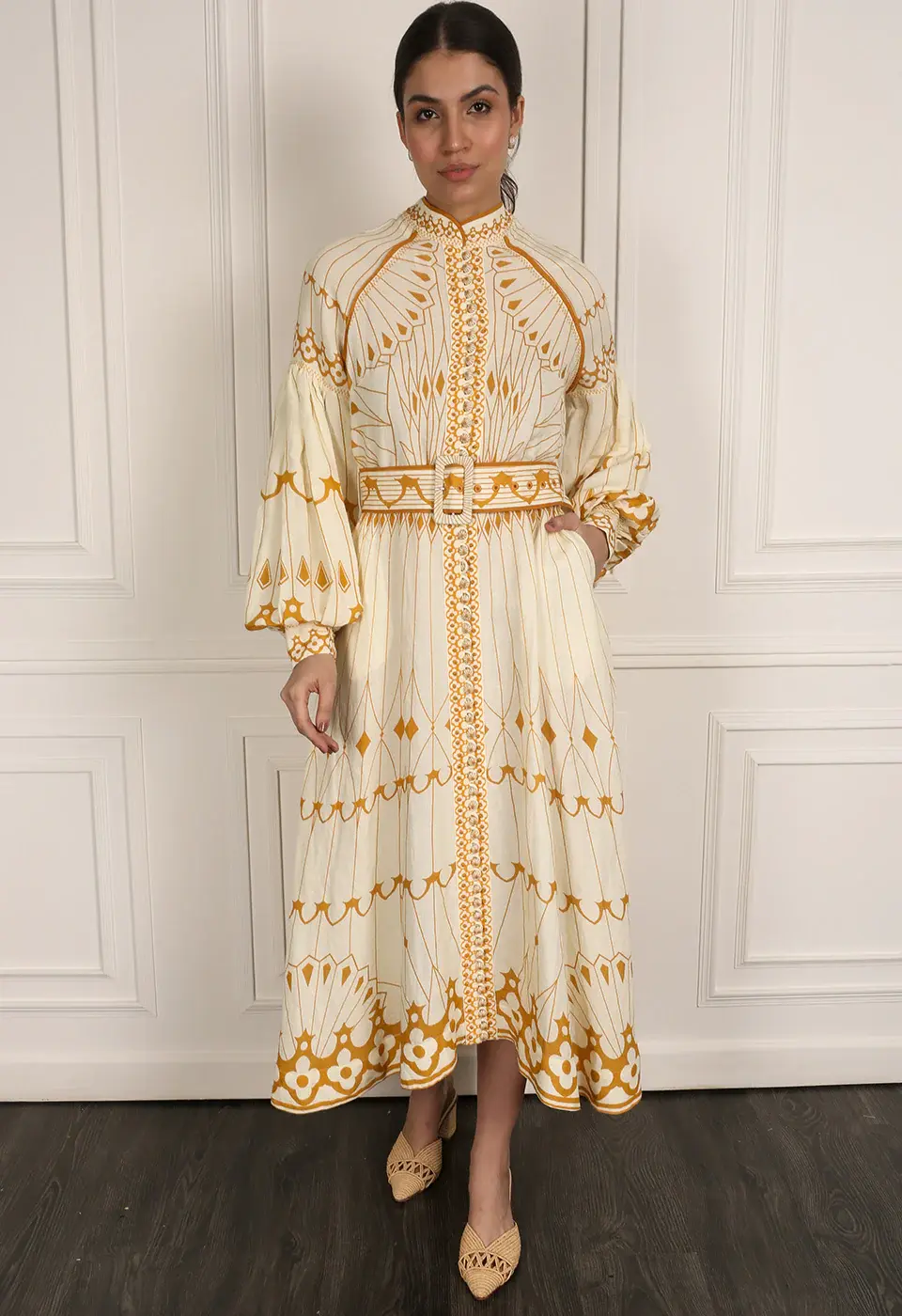 Thumbnail: SCARLETT POPPIES PERNILLA MIDI DRESS