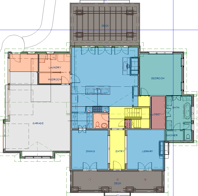 Big Woods Heritage Home Floor 1