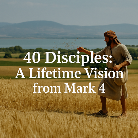 40 Disciples: A Lifetime Vision from Mark 4