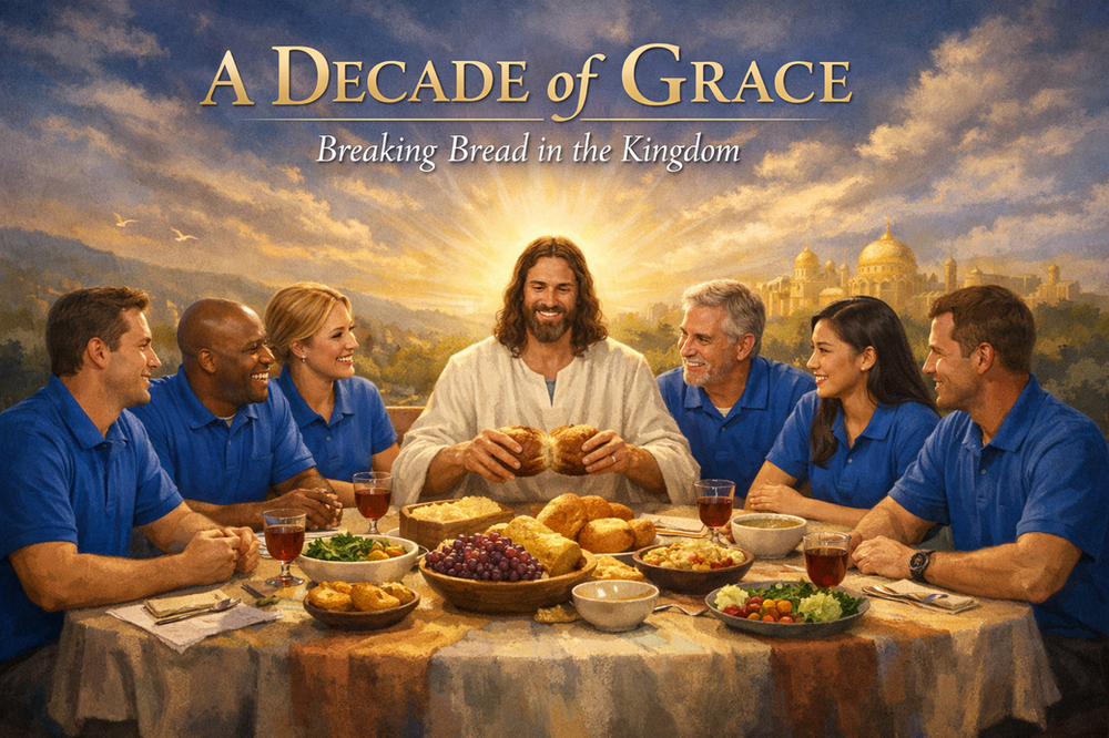 A Decade of Grace: Breaking Bread in the Kingdom