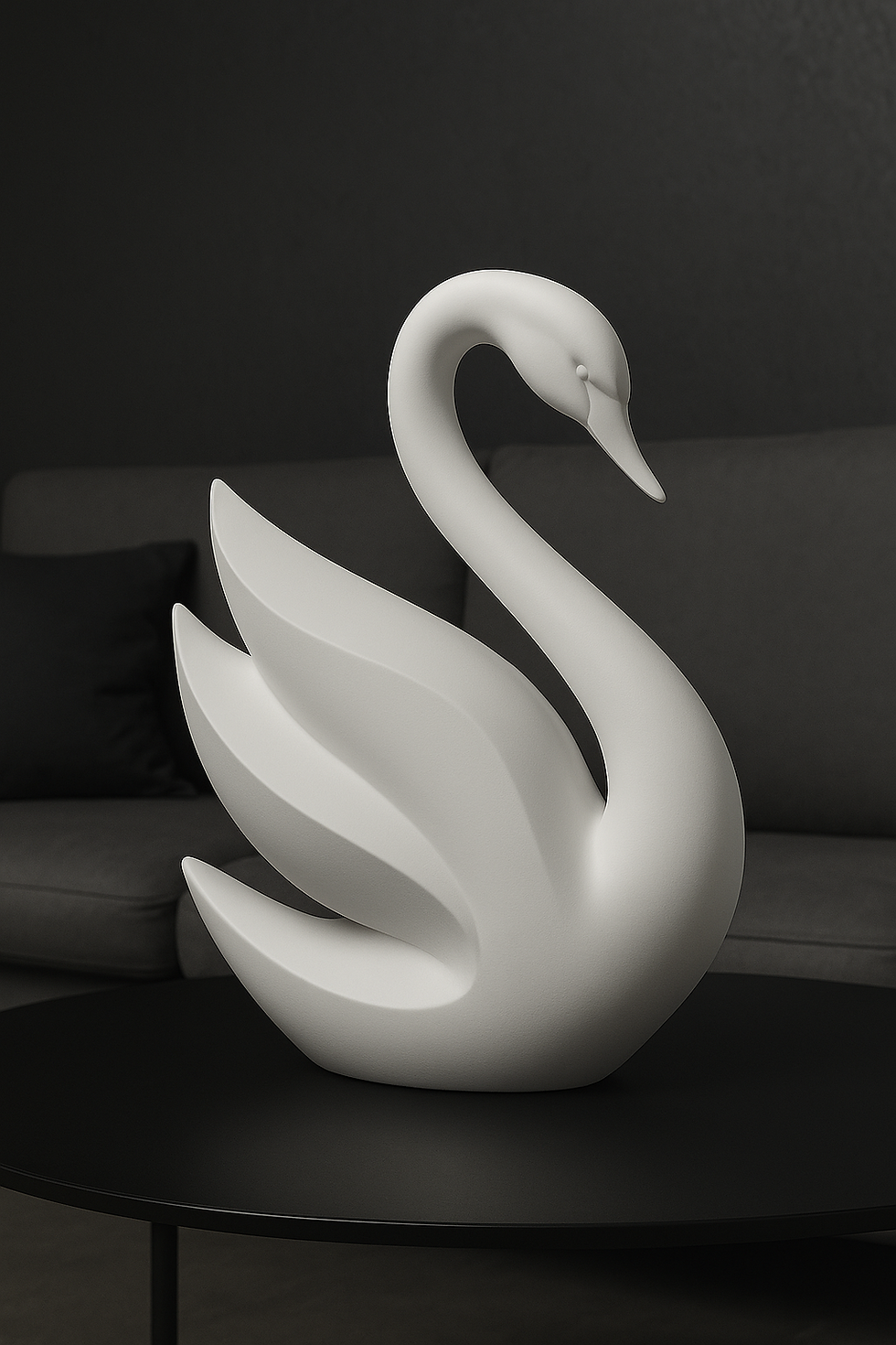 Swan Statue