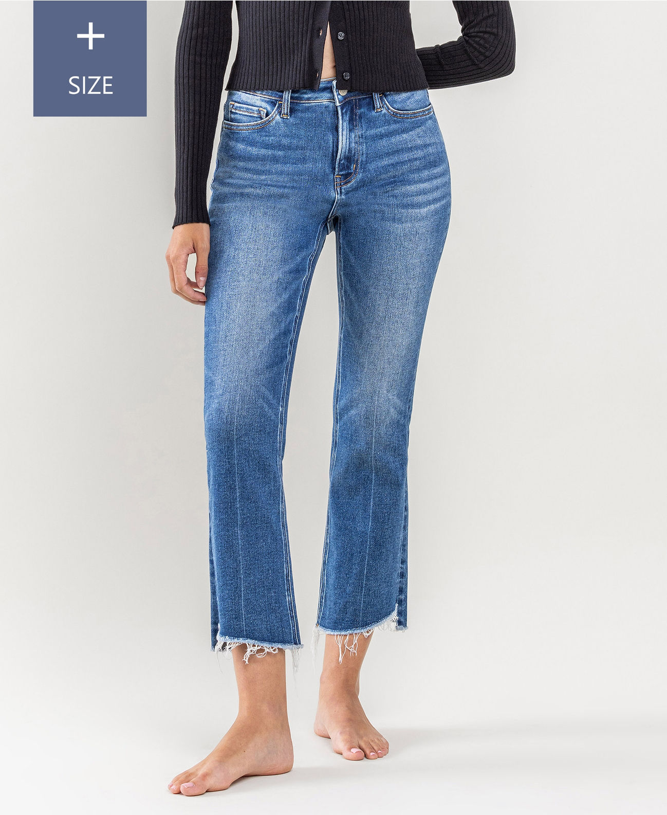 Leann Kick Flare Denim
