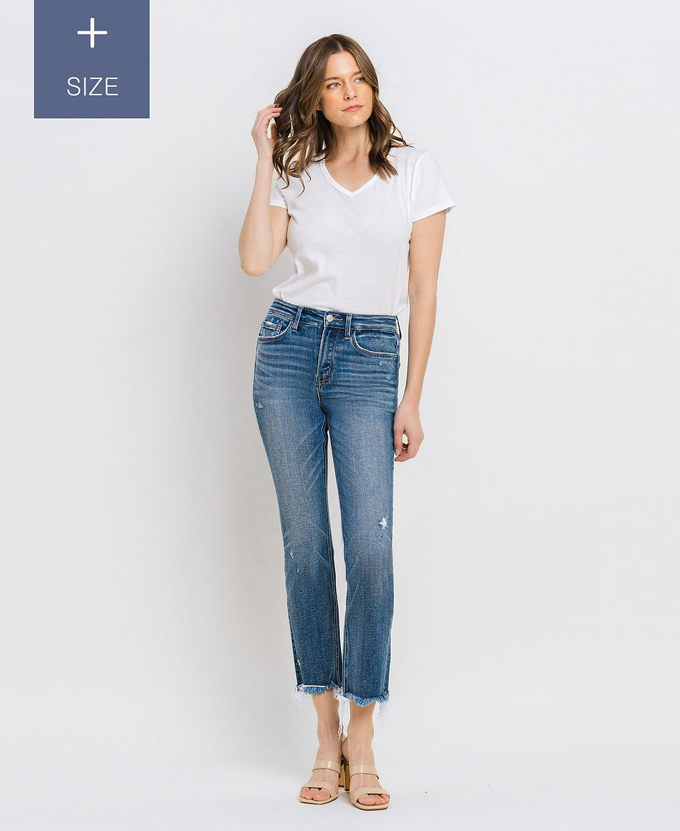 Thumbnail: Heidi Slim Straight Denim