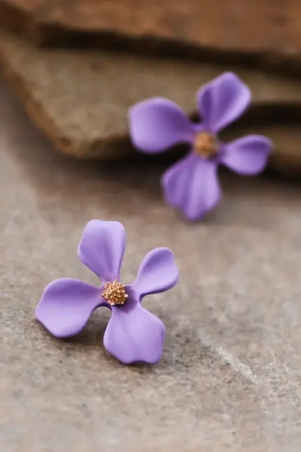 Flower Stud Earrings