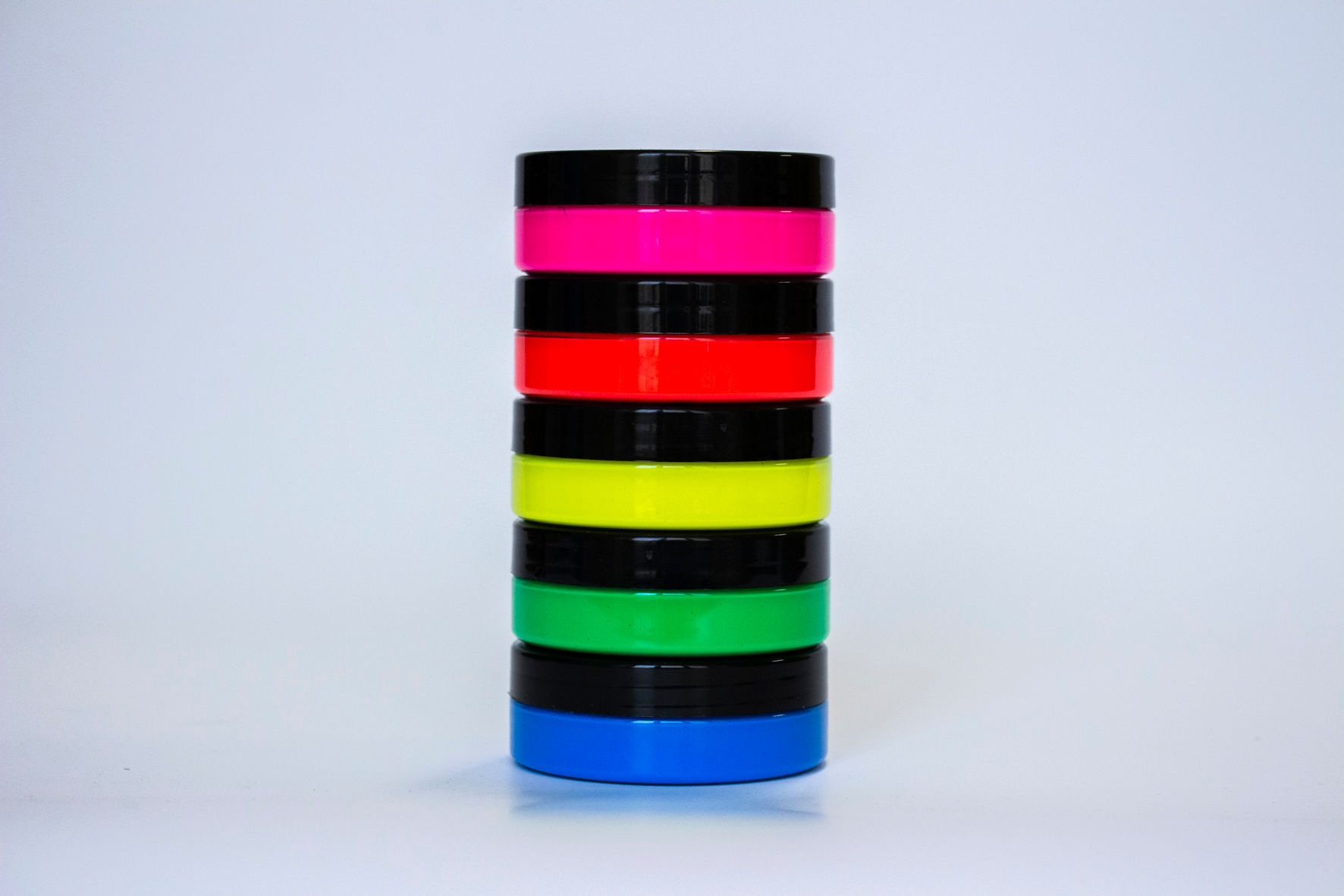 Druckfarbe, deckend, Neonfarben