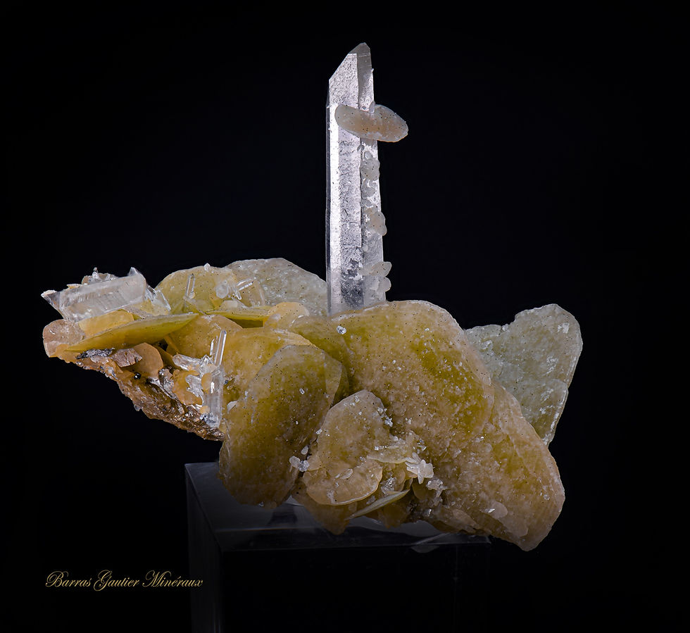 Thumbnail: Sidérite Quartz