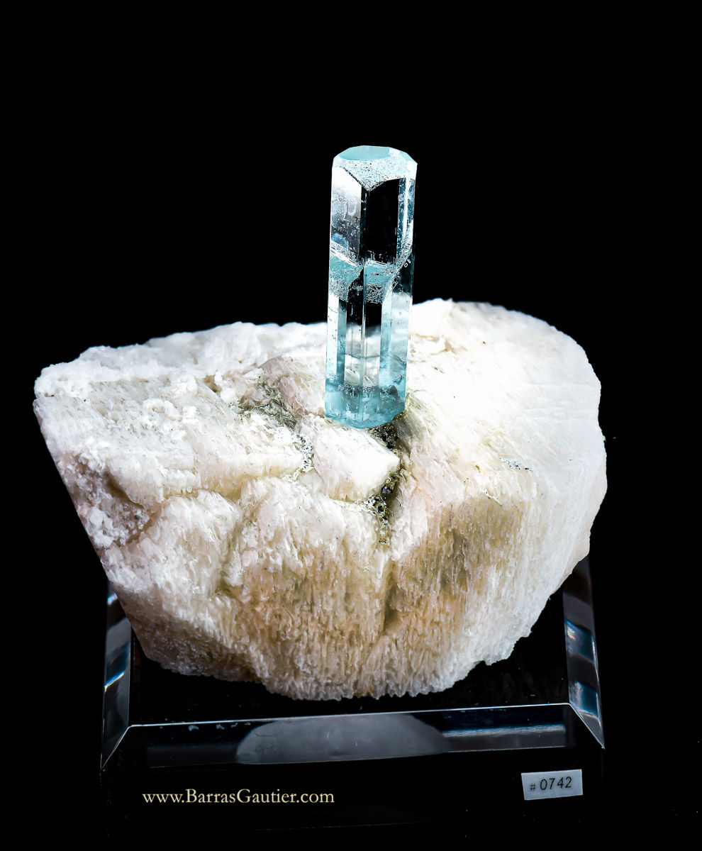 Beryl Aquamarine - Orthoclase