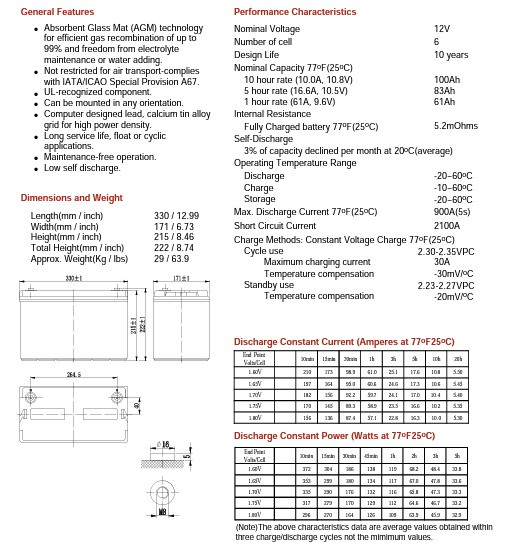 Miniatura: Batería Kaise KBL 121000