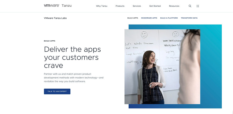 VMware Tanzu Labs page