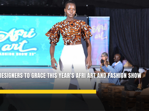 Over 20 designers to grace this year’s Afri art and fashion show