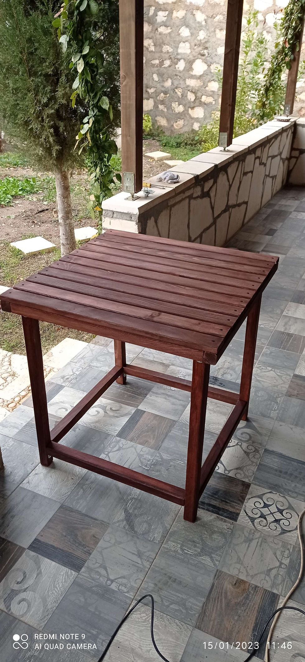 Küçük resim: Masif (Ladin) Masa