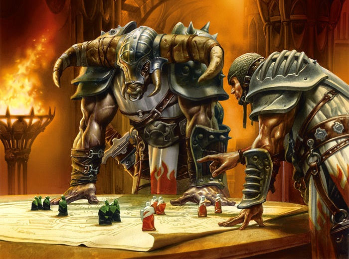 Master Warcraft, by Zoltan Boros and Gabor Szikszai, Owned by Wizards of the Coast © All Rights Reserved.