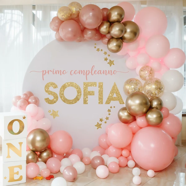 allestimento personalizzato per party realizzato al corso di party planning gratuito online