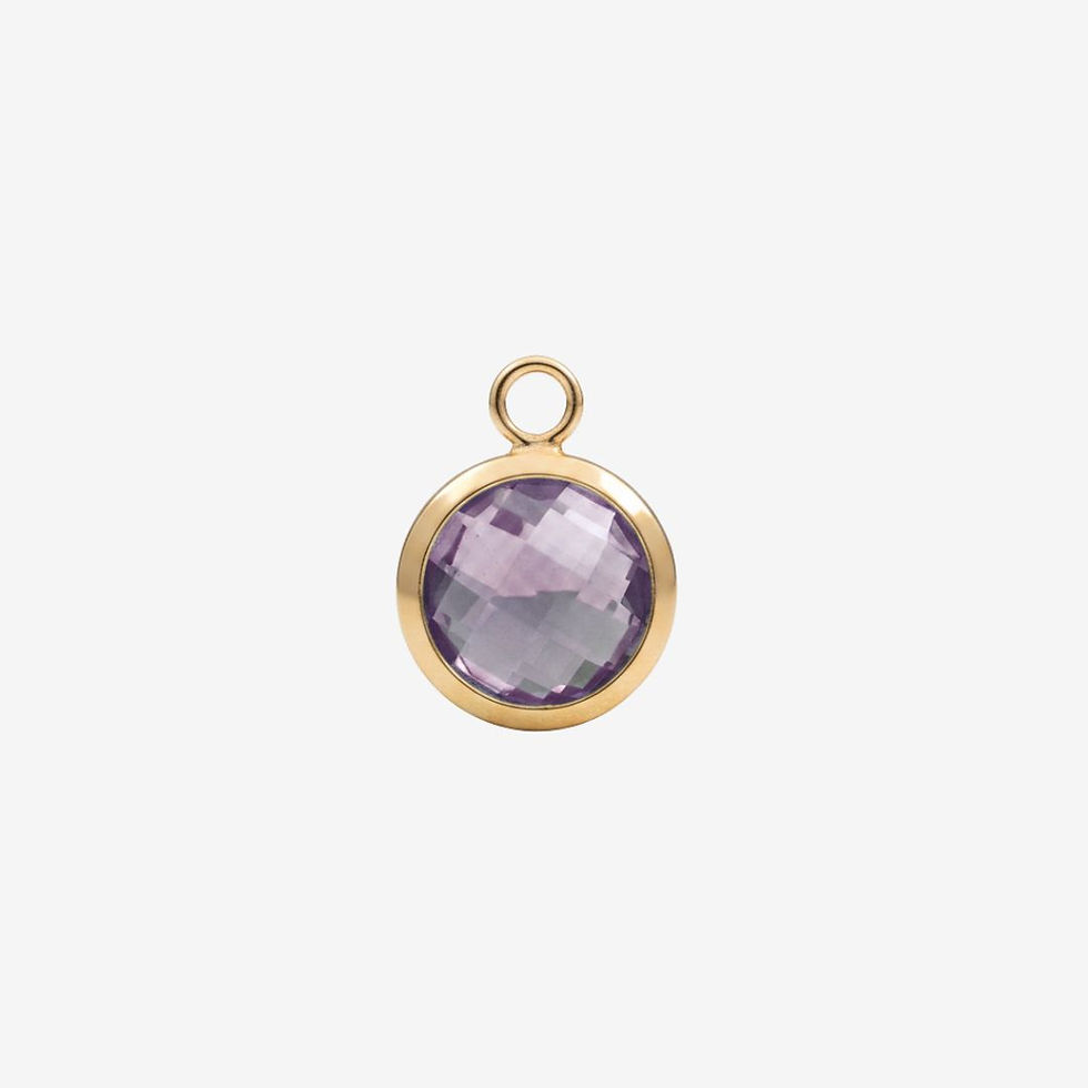 Miniatura: CHARM CRYSTAL ORO