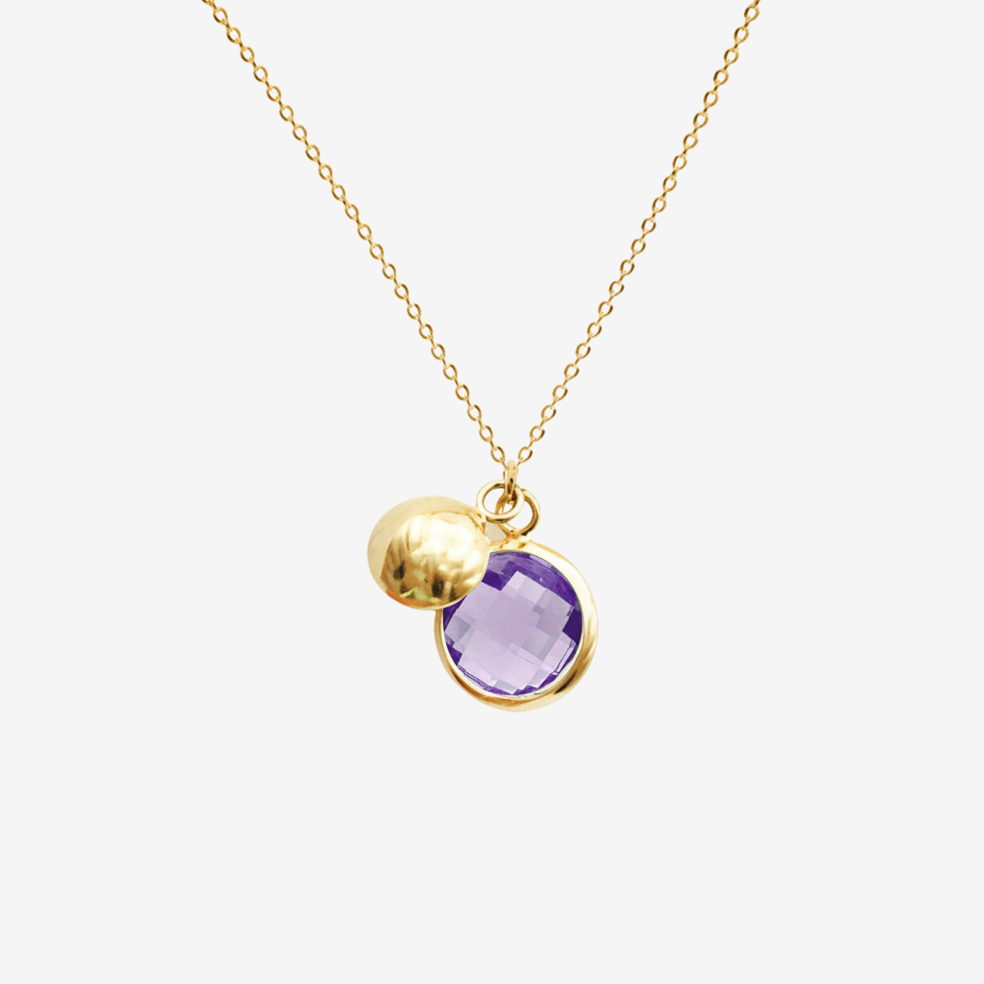 COLLANA CRYSTAL VIOLA AMETISTA