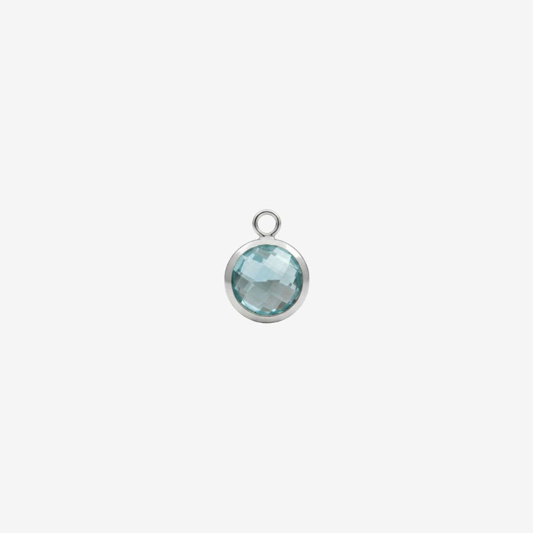 CHARM MINI CRYSTAL ARGENTO