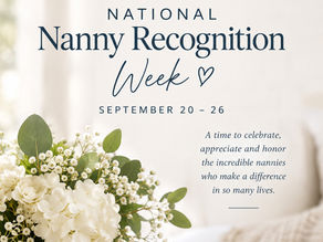 National Nanny Recognition Week: 6 Meaningful Ways to Show Your Nanny Appreciation