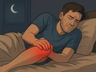 Pourquoi mon genou me fait souffrir la nuit et au repos ?