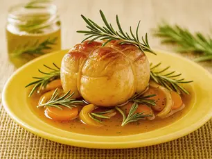 Paupiettes de veau à la gelée de romarin : la Provence fond dans l’assiette