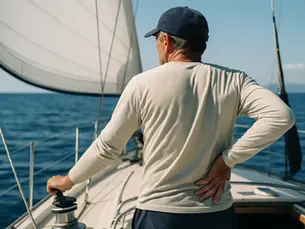 La lombalgie rotatoire du skipper : un mal discret, mais bien réel