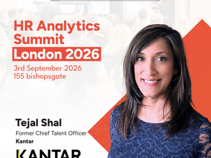 Speaker Tejal Shal, former Chief Talent Officer, Kantar