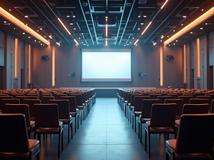 MIT Sloan CFO Summit 2026 conference hall ready for attendees