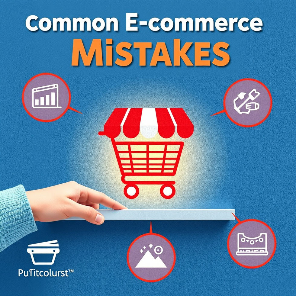 Common E-Commerce Mistakes That Are Costing You Sales