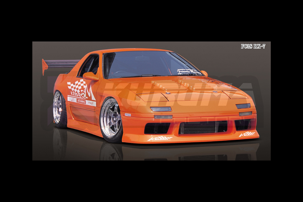 MSports Mazda Rx7 FC3S - Front Bumper