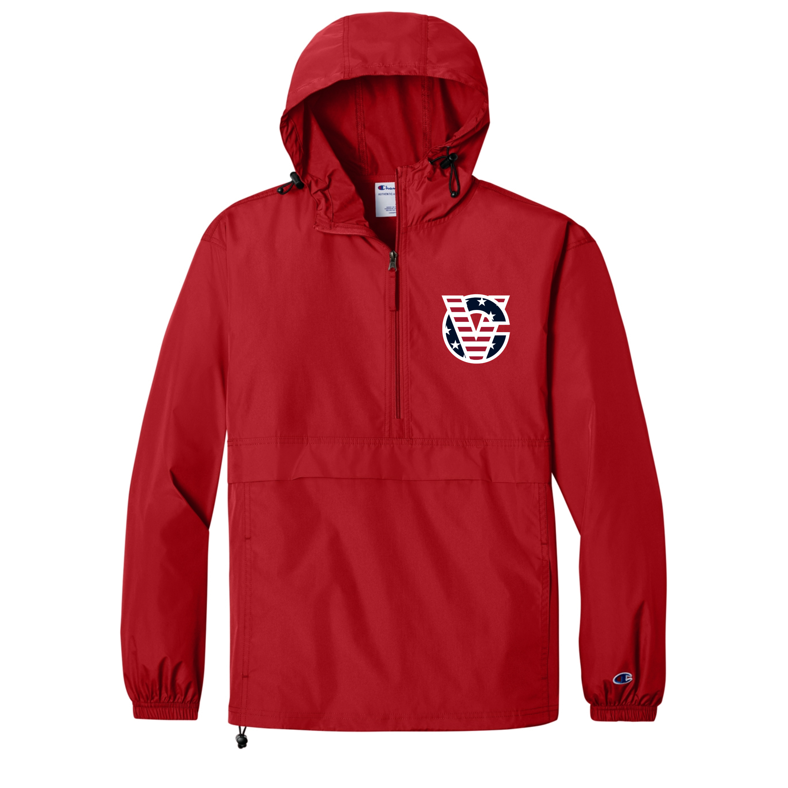 CV: Cumberland Vets Lightweight Anorak Jacket on Red - Adult