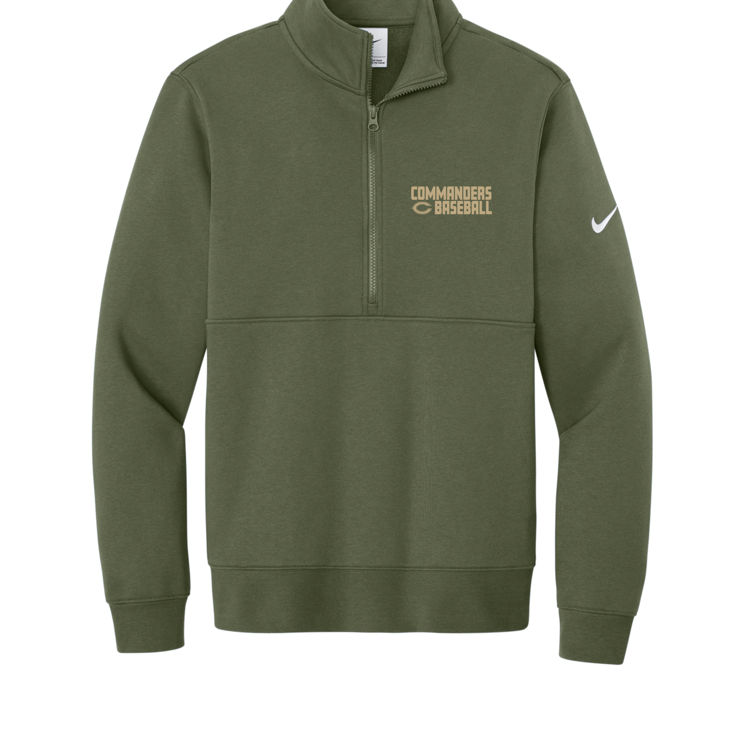 Cumberland Commanders Nike Half-Zip - Adult