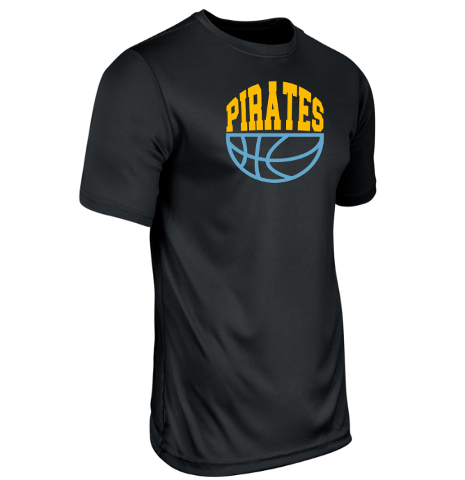 Thumbnail: Cumberland Basketball Design on Black - Adult