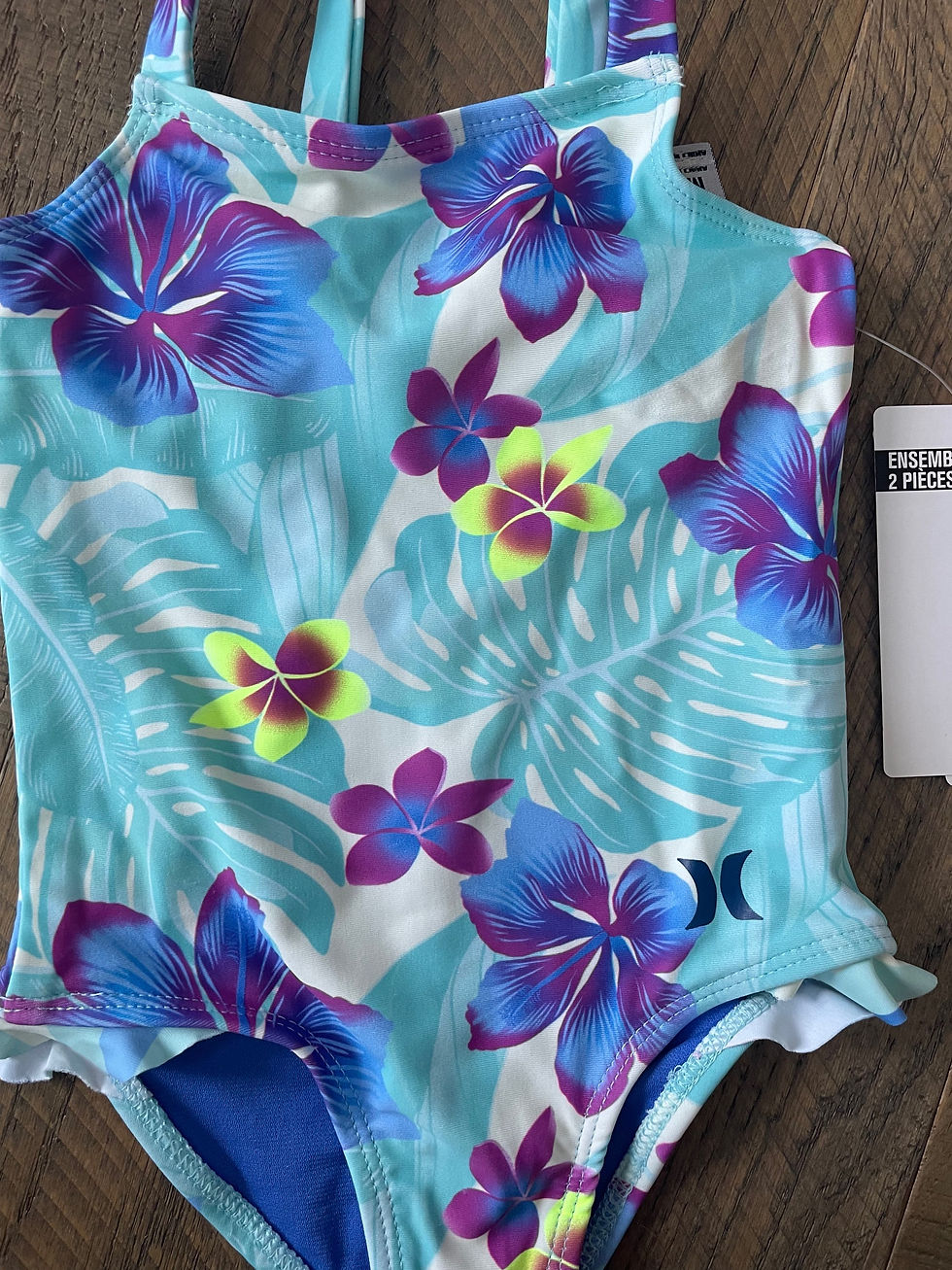 Thumbnail: Baby Girl Swimsuit & Headband