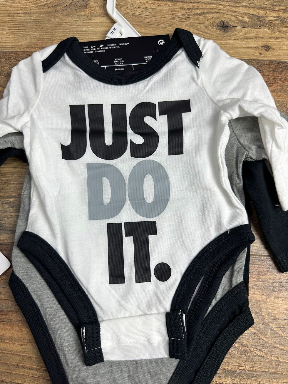 Thumbnail: Nike Baby Boy 3-Pack Bodysuits