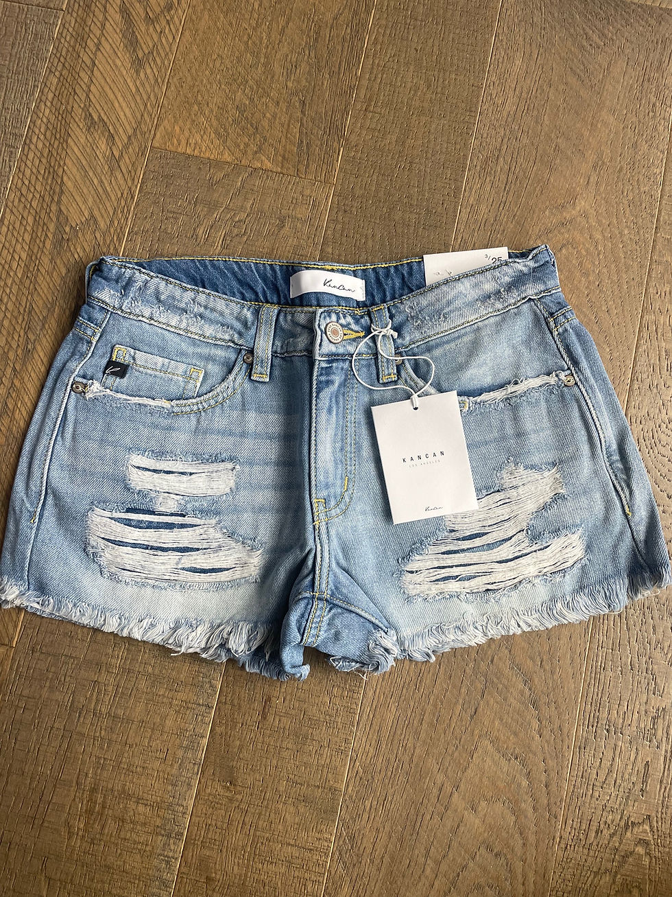 Women’s Mid Rise 2” Jean Shorts