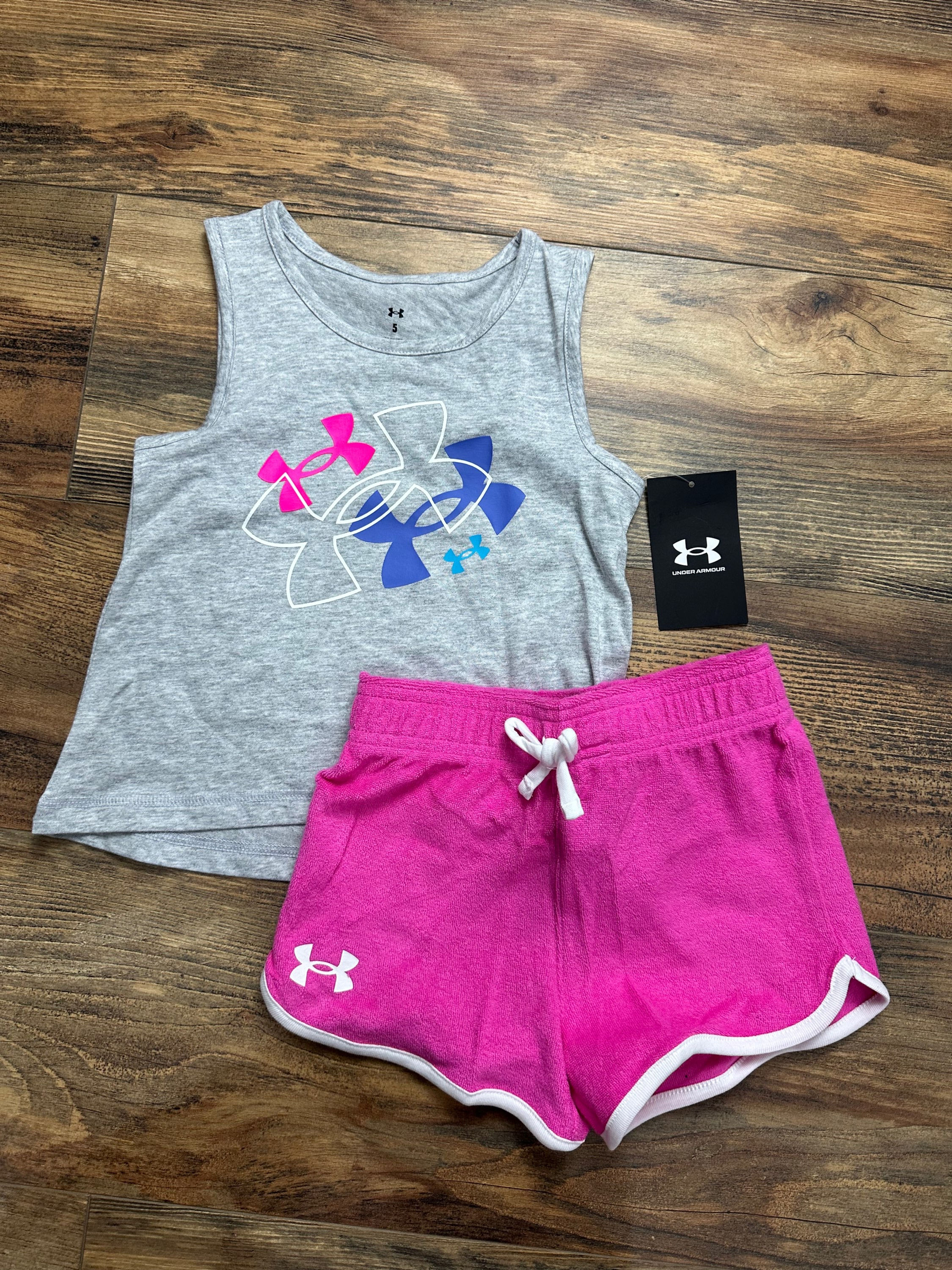 UA Little Girl Tank Outfit