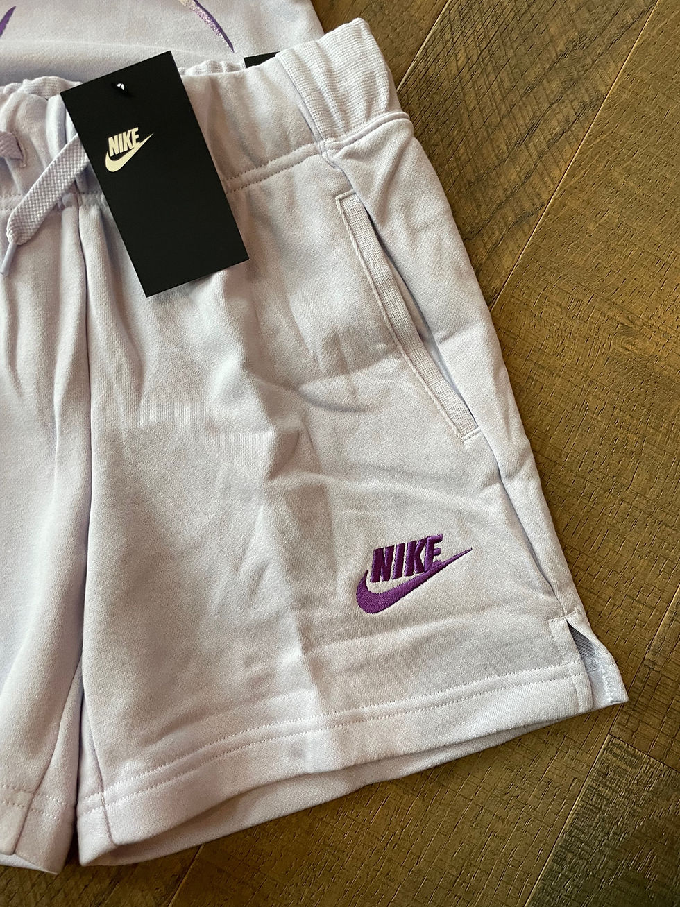 Thumbnail: Big Girl Purple French Terry Outfit