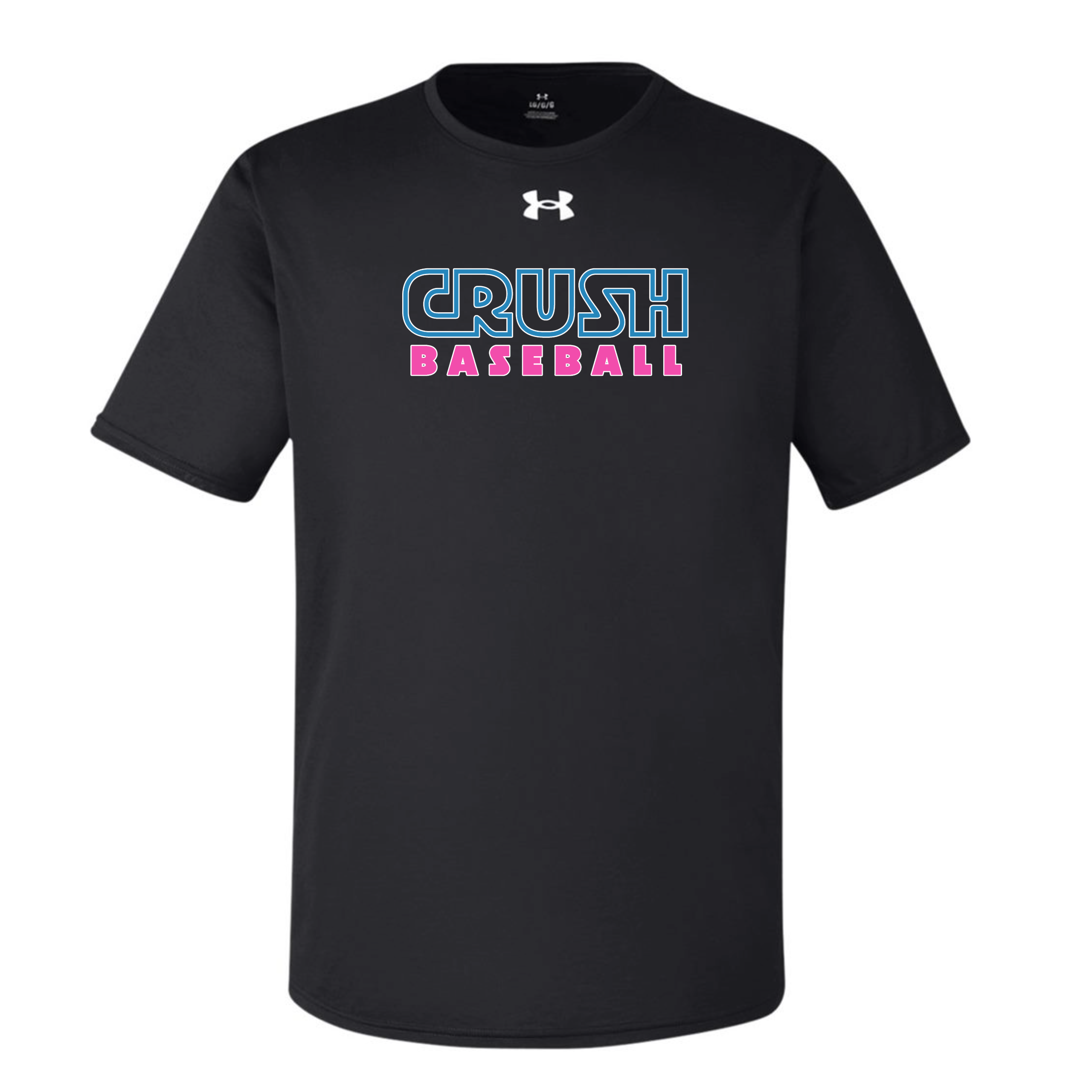 C3: Crush Baseball Design on Under Armour Tee - Adult