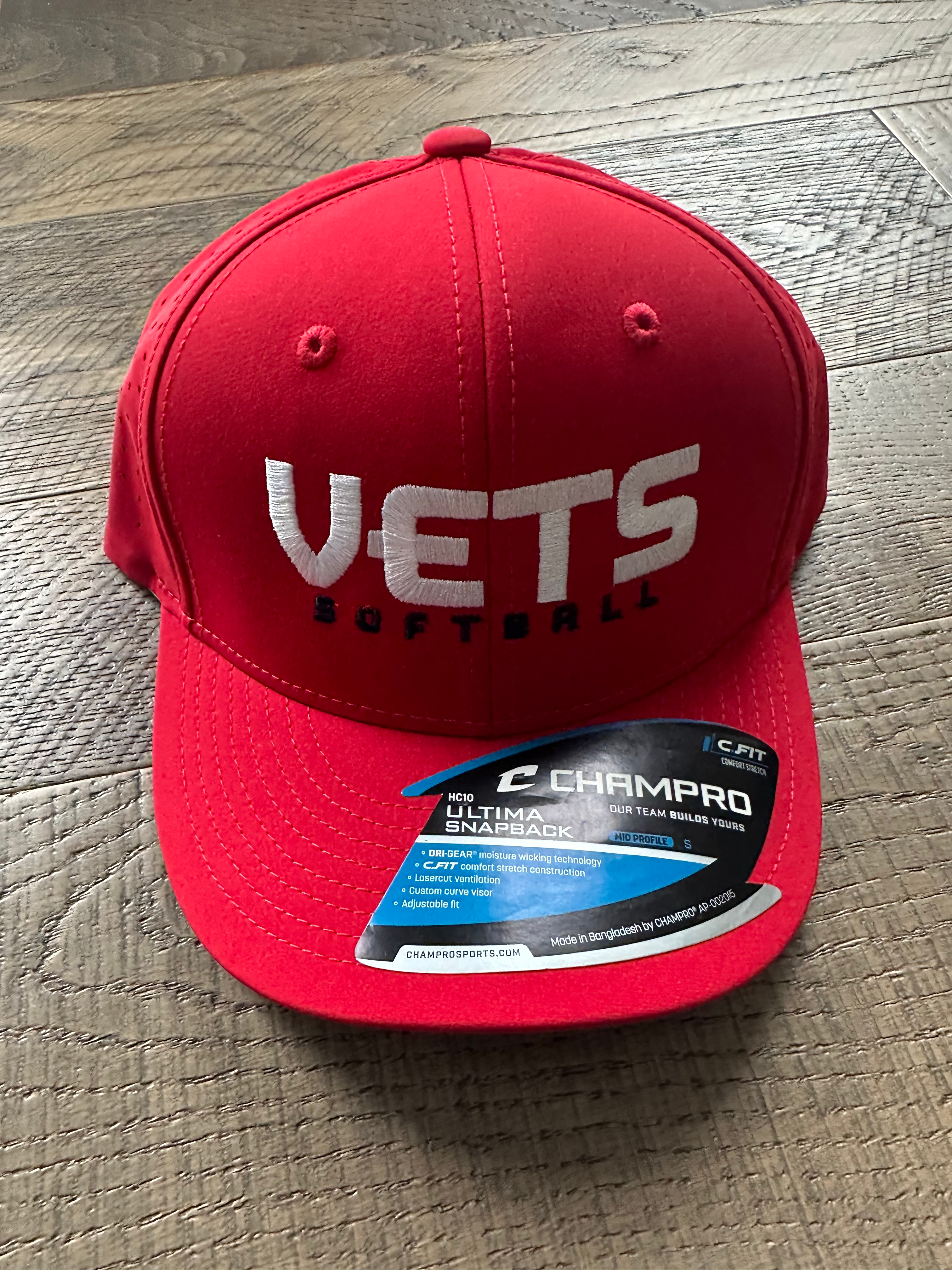 CV: Vets Softball Ultima SnapBack Hat