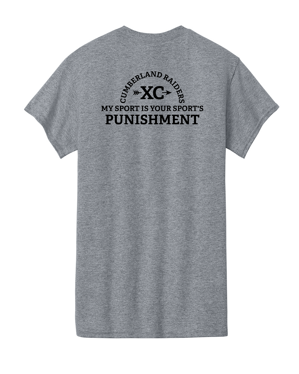 Thumbnail: CC: Cumberland Cross Country 2026 Design on Grey - Youth