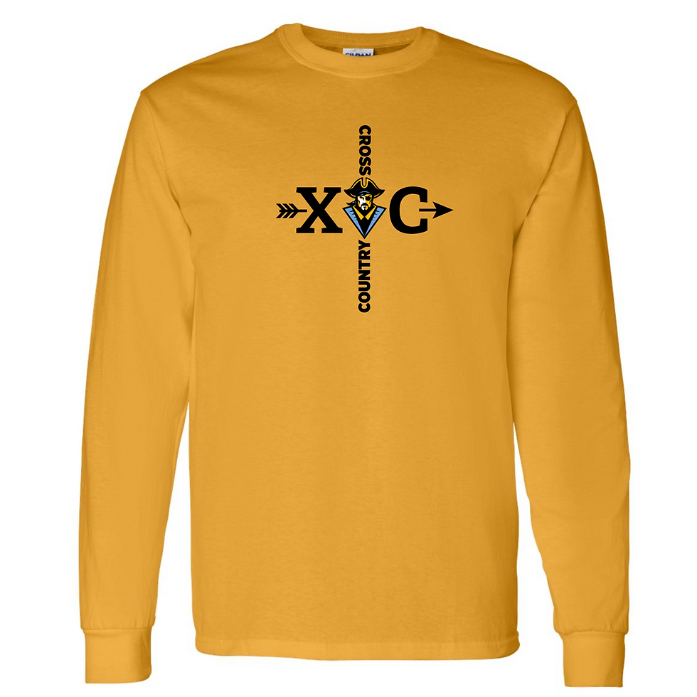 Thumbnail: CC: Cumberland Cross Country 2026 Design on Gold -Adult
