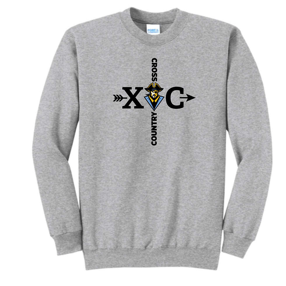 Thumbnail: CC: Cumberland Cross Country 2026 Design on Grey - Youth