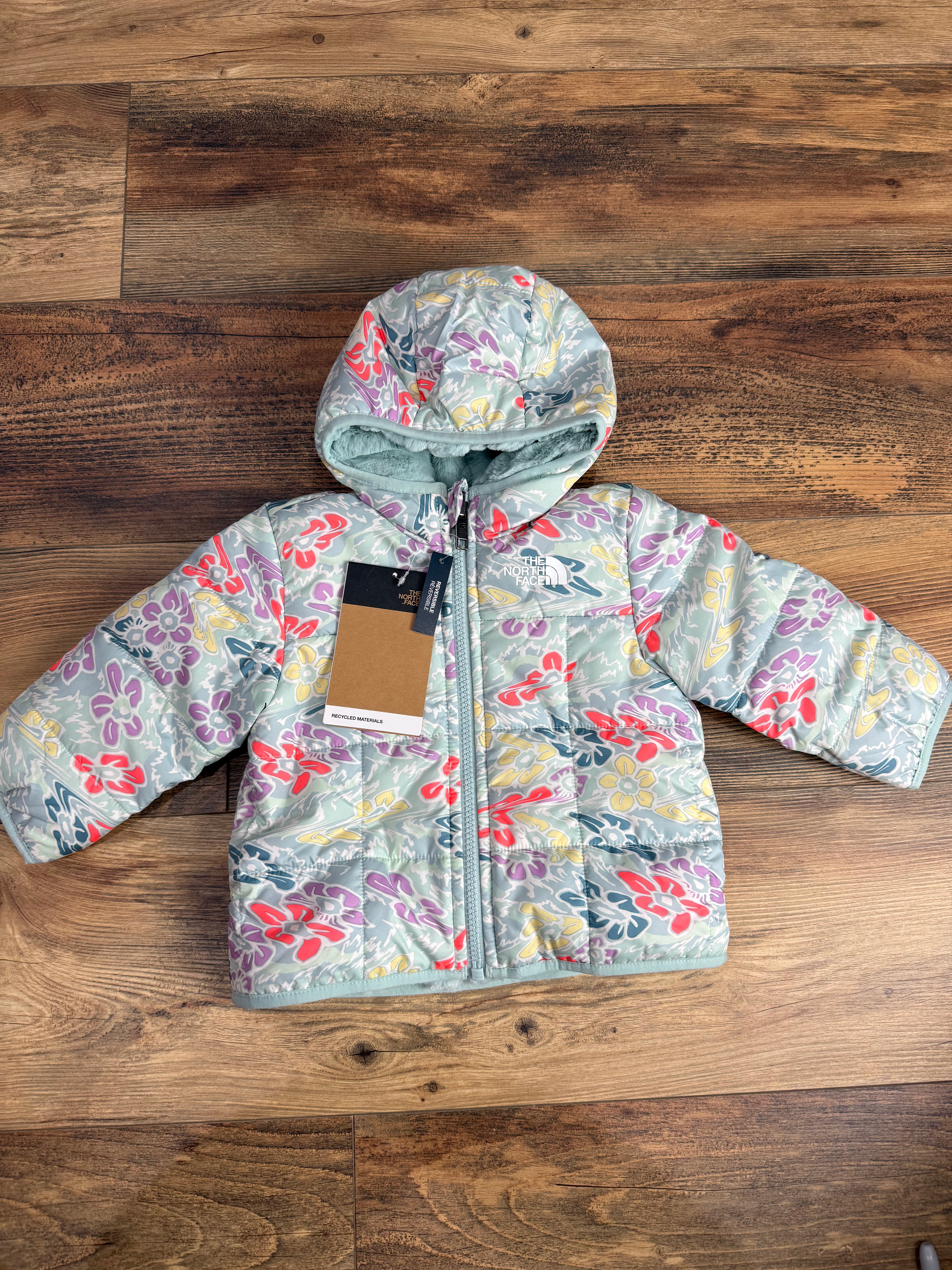 TNF Baby Girl Reversible Shasta Jacket