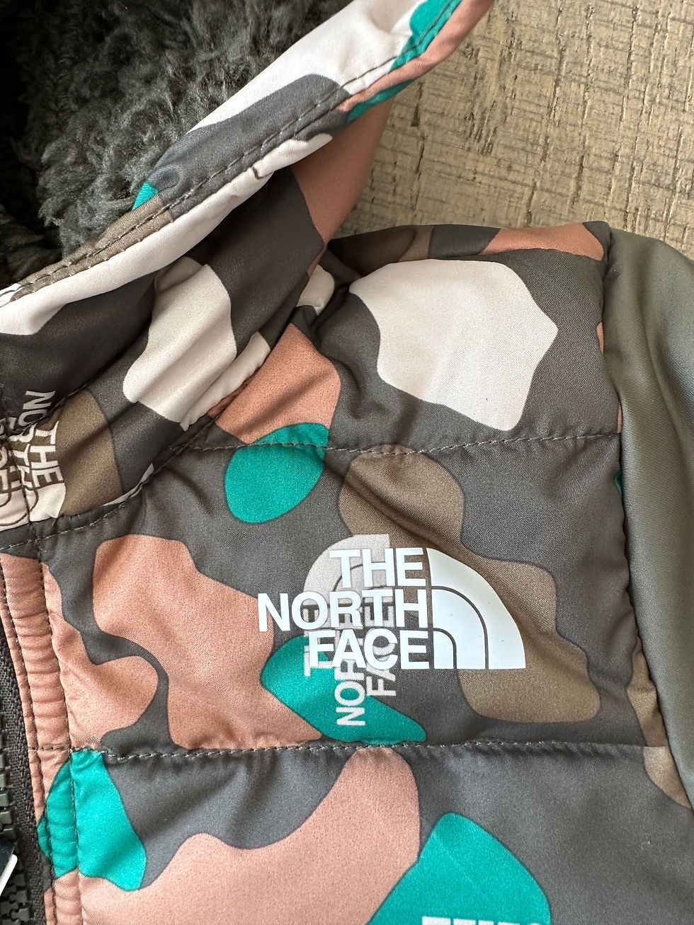 Thumbnail: TNF Baby Boy Reversible Coat