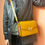 Miniature : Elegant Leather Shoulder Bag Chain Strap