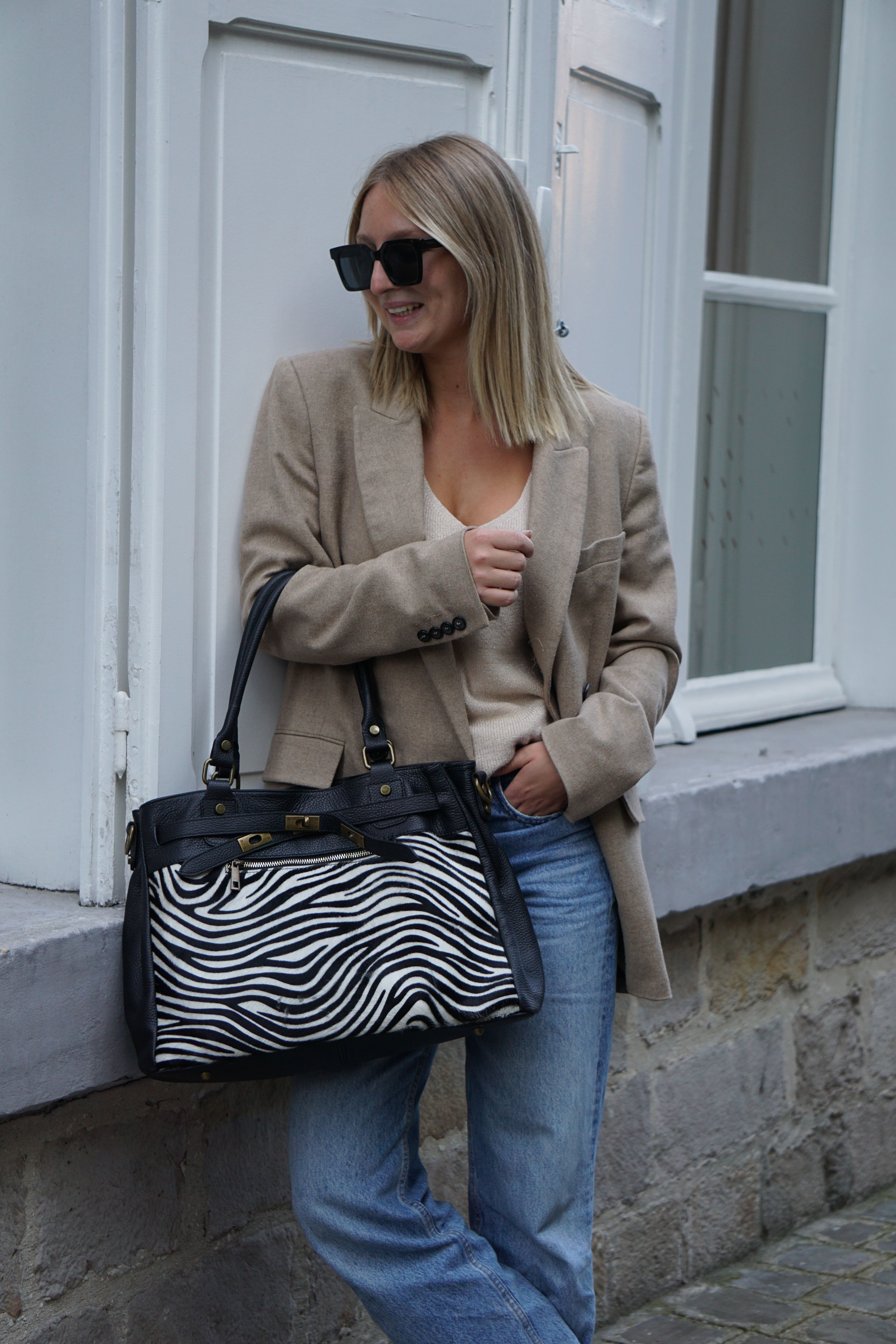 Sophia Pony Leather Handbag