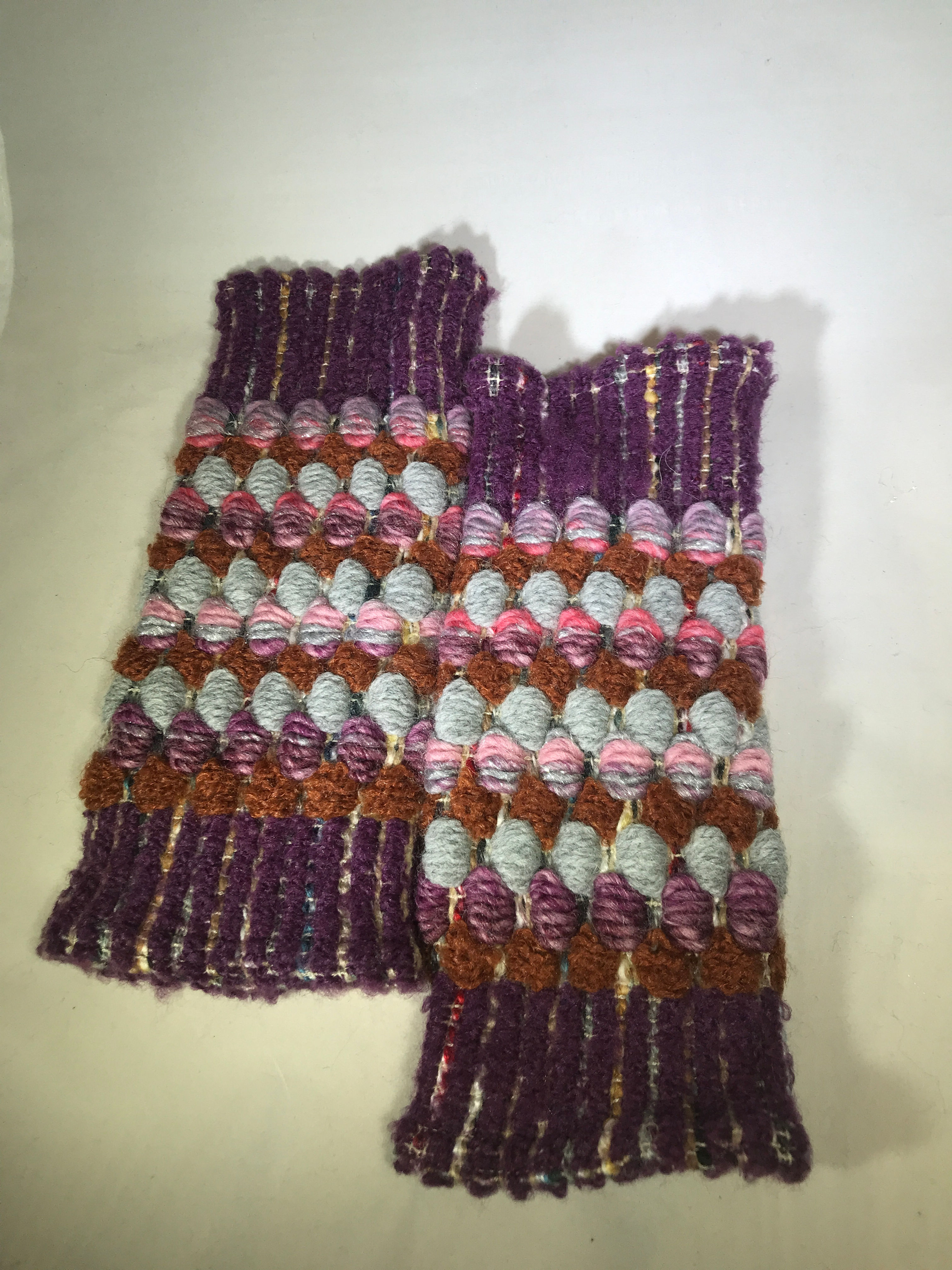 Woven Fingerless Gloves : 190574 Col 2 - Jijou Capri