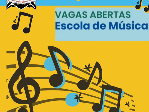 Escola de Música encerra inscrições no dia 17
