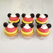 Simple Mouse cupcakes