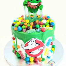 Slimer Ghost Busters Cake_